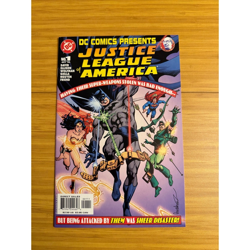 DC Comics Presents Justice League of America 1 Comic‎ Book 2007